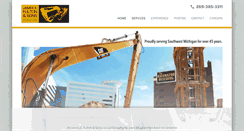 Desktop Screenshot of fultonexcavating.com